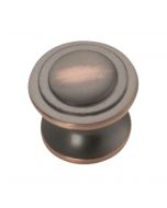 Deco Knob (Oil Rubbed Bronze Highlighted) - 1-1/16"
