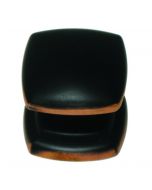 Euro Contemporary Knob (Oil Rubbed Bronze HIghlighted) - 1-1/4"