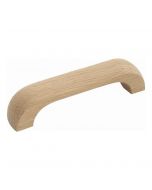Natural Woodcraft Pull (Unfinished Wood) - 96mm