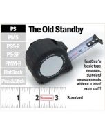 Pad Standard Tape Measure - 16ft