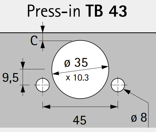 Universal/Blum Pattern (TB 43)