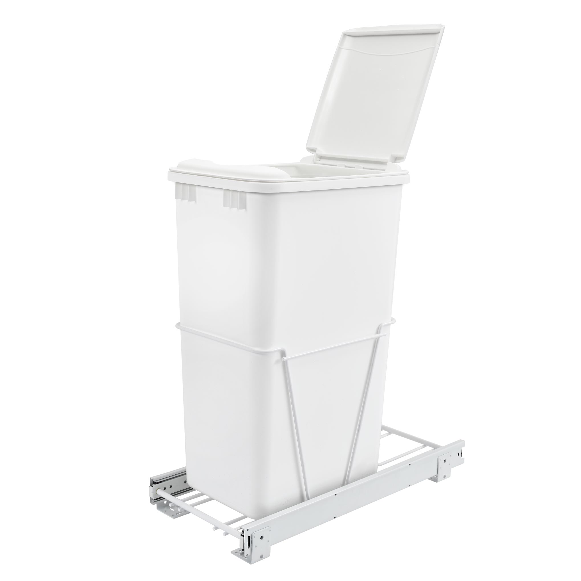 Simplify 12.5-in W x 10-in H x 12-in D White Plastic Collapsible Tub in the  Storage Bins & Baskets department at